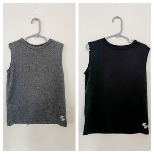 Boys sleeveless sports mesh tops (bundled) Size S (5/6)
